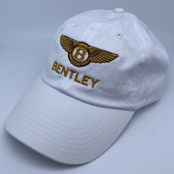 Premium Twill Dad Hat – Bentley Logo Embroidered in Matte Gold & Black - Picture 3 of 4